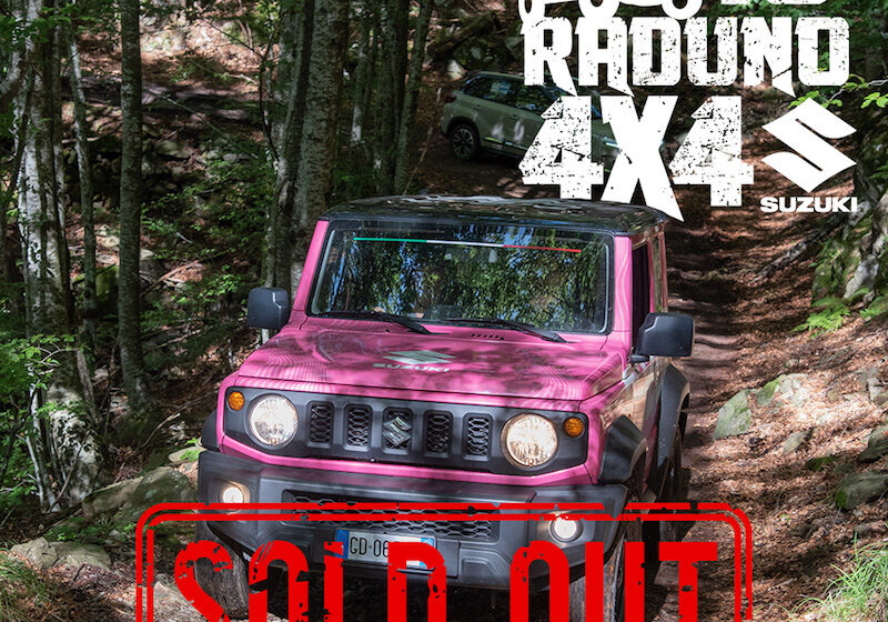  13° Raduno 4X4 Suzuki: sold out in 24 ore!